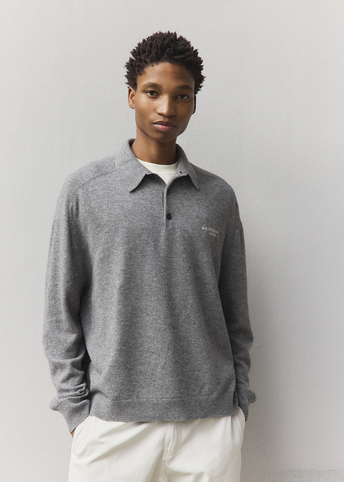 Kluxey Light Richard Yak Wool Knit Polo