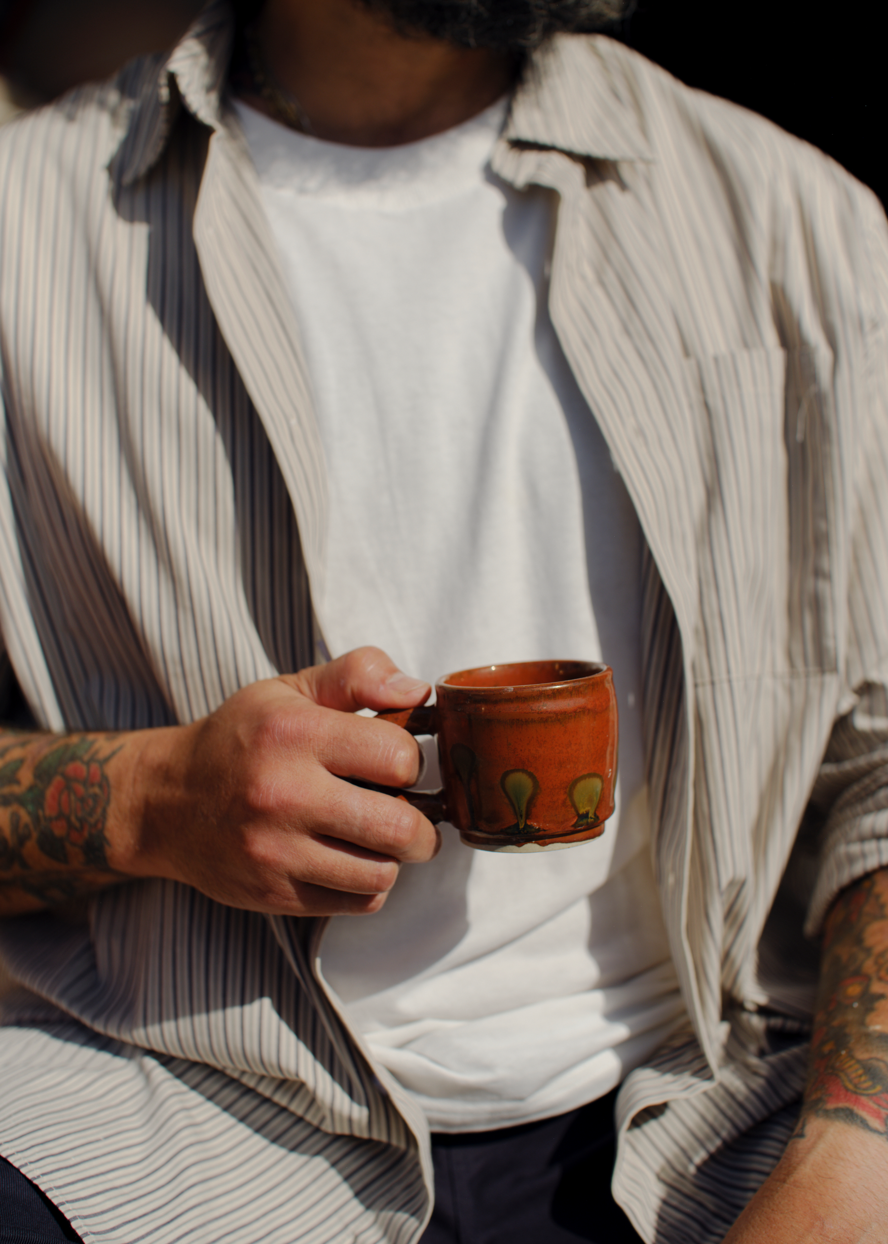 Asher Volta Stripe Shirt