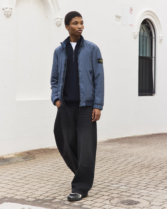 Garment Dyed Crinkle Reps Zip Jacket