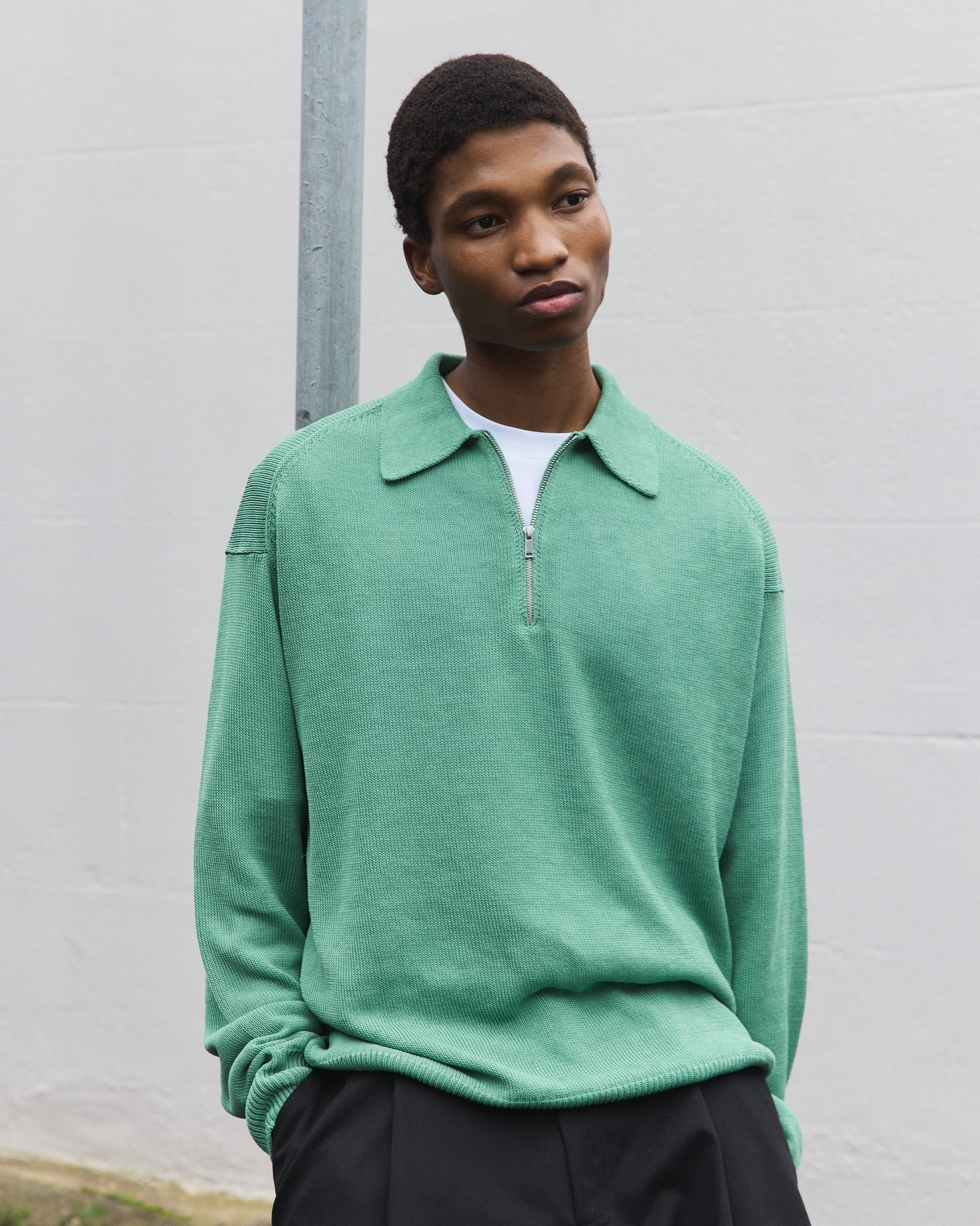 Heddy Zip Polo Jumper
