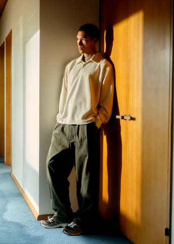 Vinnie Long Sleeve Terry Polo