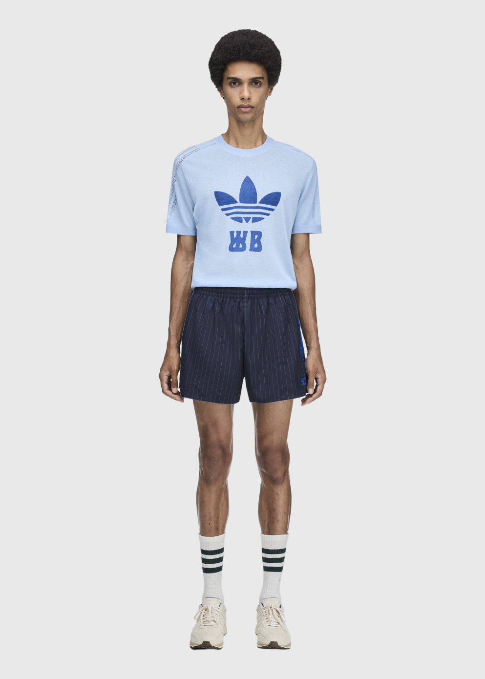 x Wales Bonner Pinstripe Short