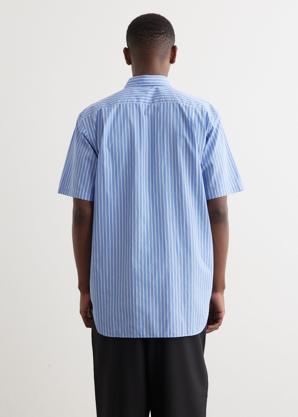 P1B022 Striped Short Sleeve Shirt