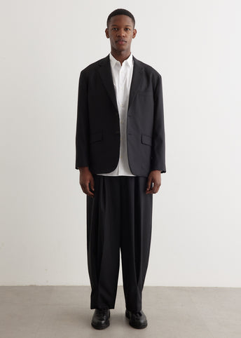 Wool Serge 2 Button Jacket