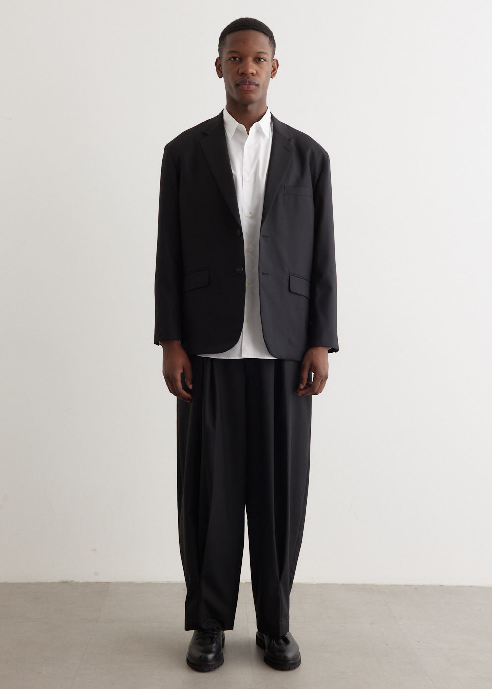 Wool Serge 2 Button Jacket