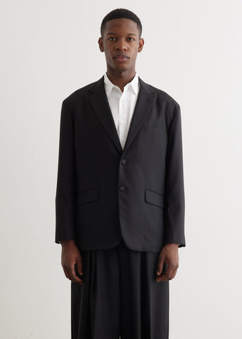 Wool Serge 2 Button Jacket