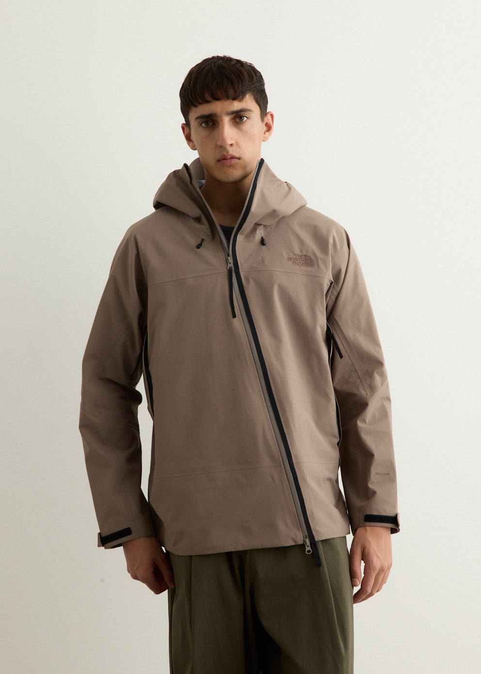 Asymmetric Zip Hardshell Jacket
