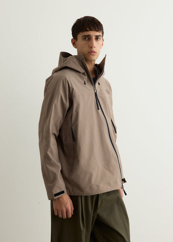 Asymmetric Zip Hardshell Jacket