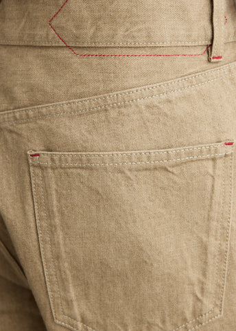 Le De-Nimes Droit Jeans