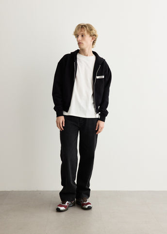 Le Hoodie Zip Gros Grain