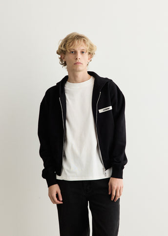 Le Hoodie Zip Gros Grain