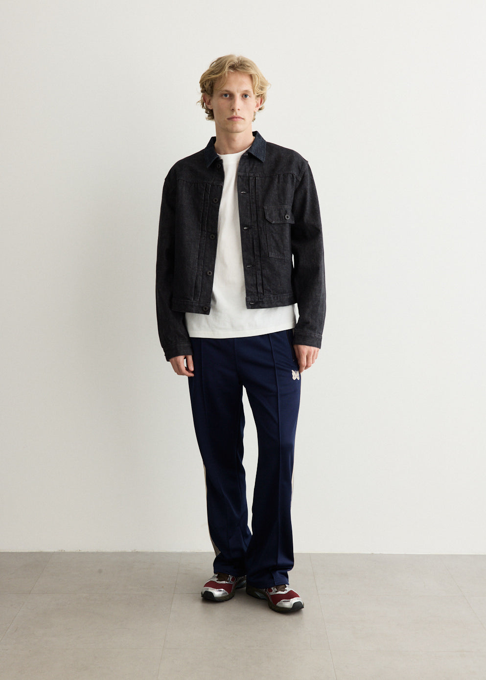 14oz BLK Denim 1st Jacket