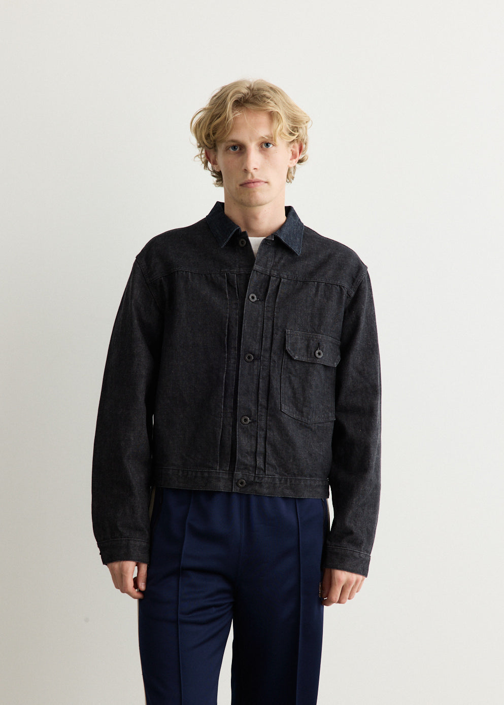 14oz BLK Denim 1st Jacket