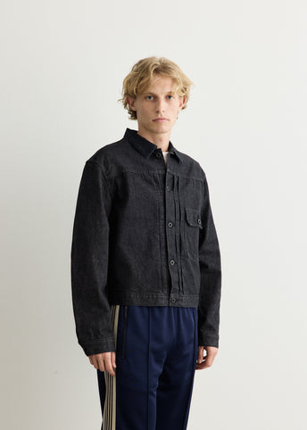 14oz BLK Denim 1st Jacket