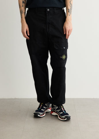 Loose Fit Organic Cotton Broken Twill Cargo Pants