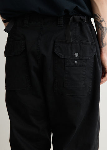 Loose Fit Organic Cotton Broken Twill Cargo Pants