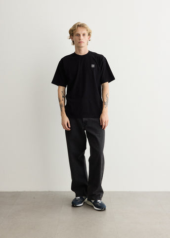 Regular Fit Garment Dyed Compass T-Shirt