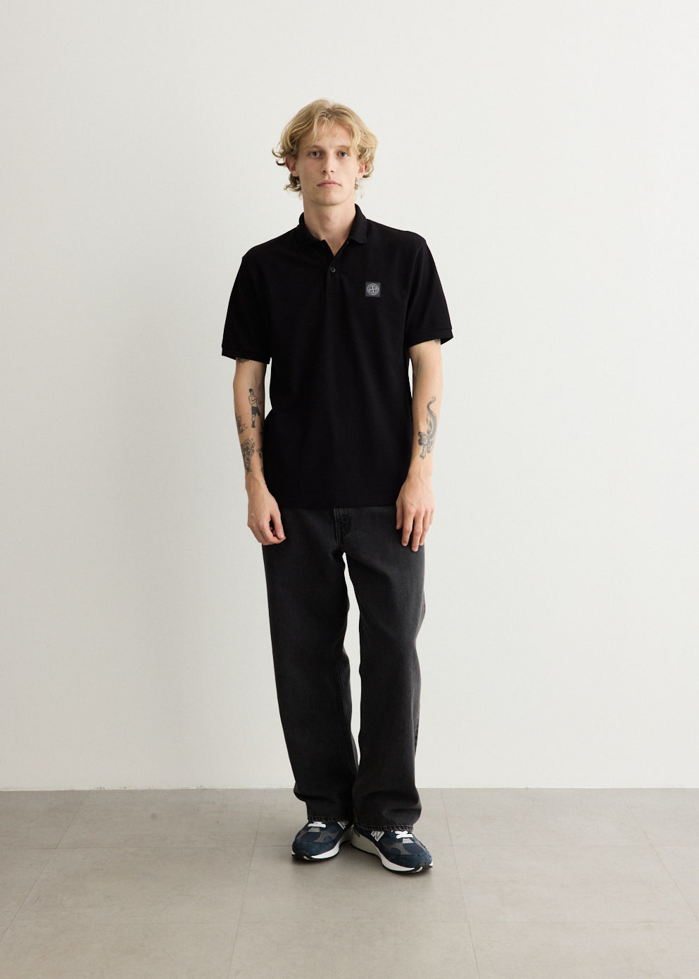 Organic Cotton Compass Patch Polo