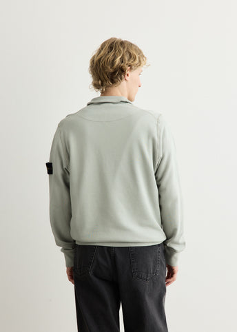Organic Cotton Fleece Half Zip Sweatshirt