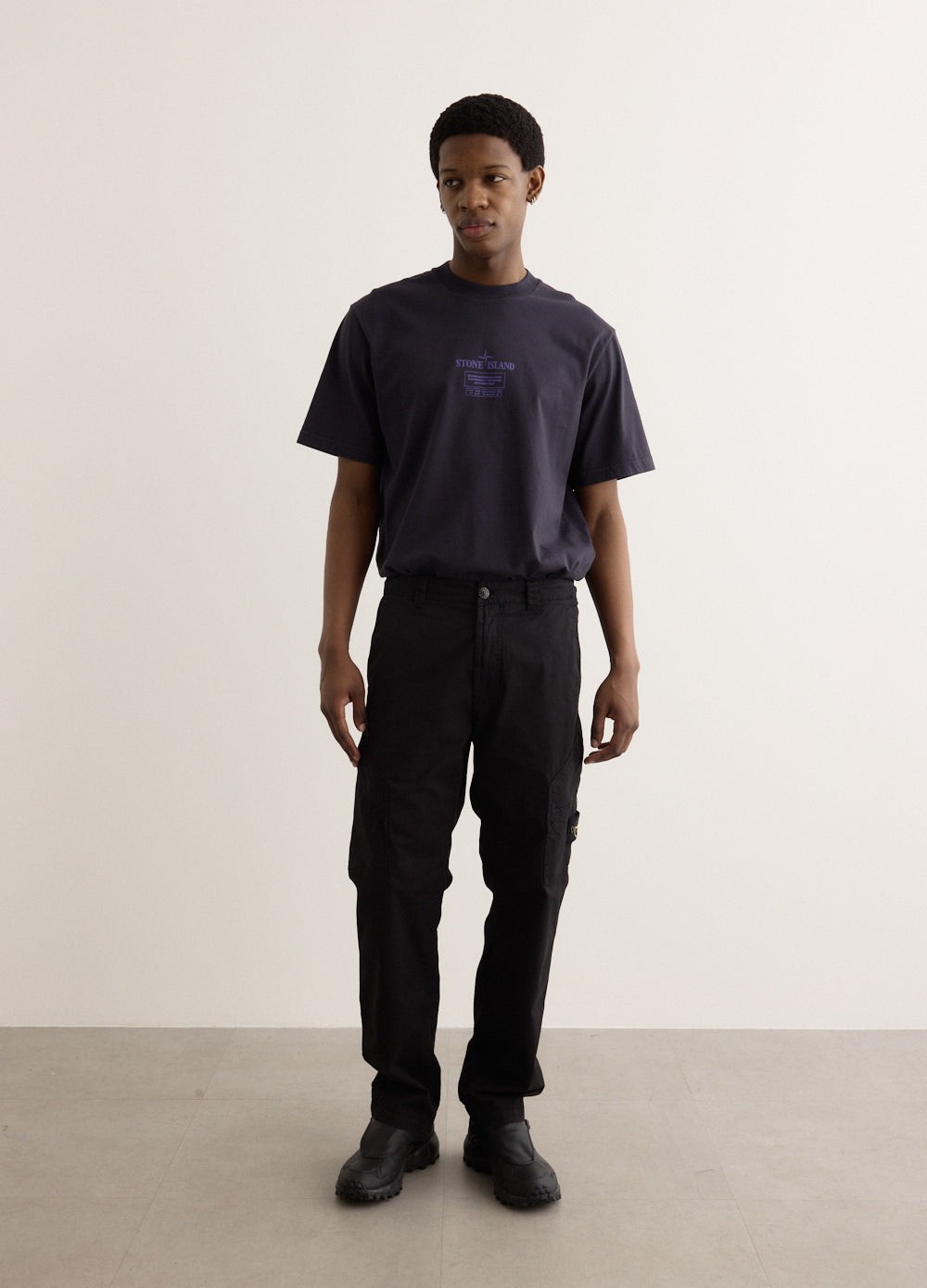 Regular Fit Supima Diagonal Cargo Pants