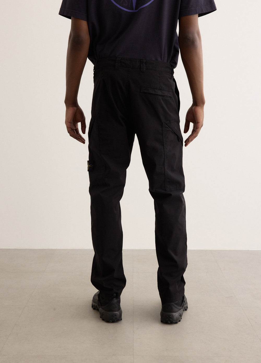Regular Fit Supima Diagonal Cargo Pants