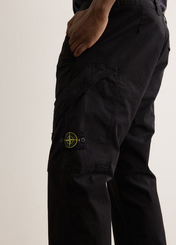 Regular Fit Supima Diagonal Cargo Pants