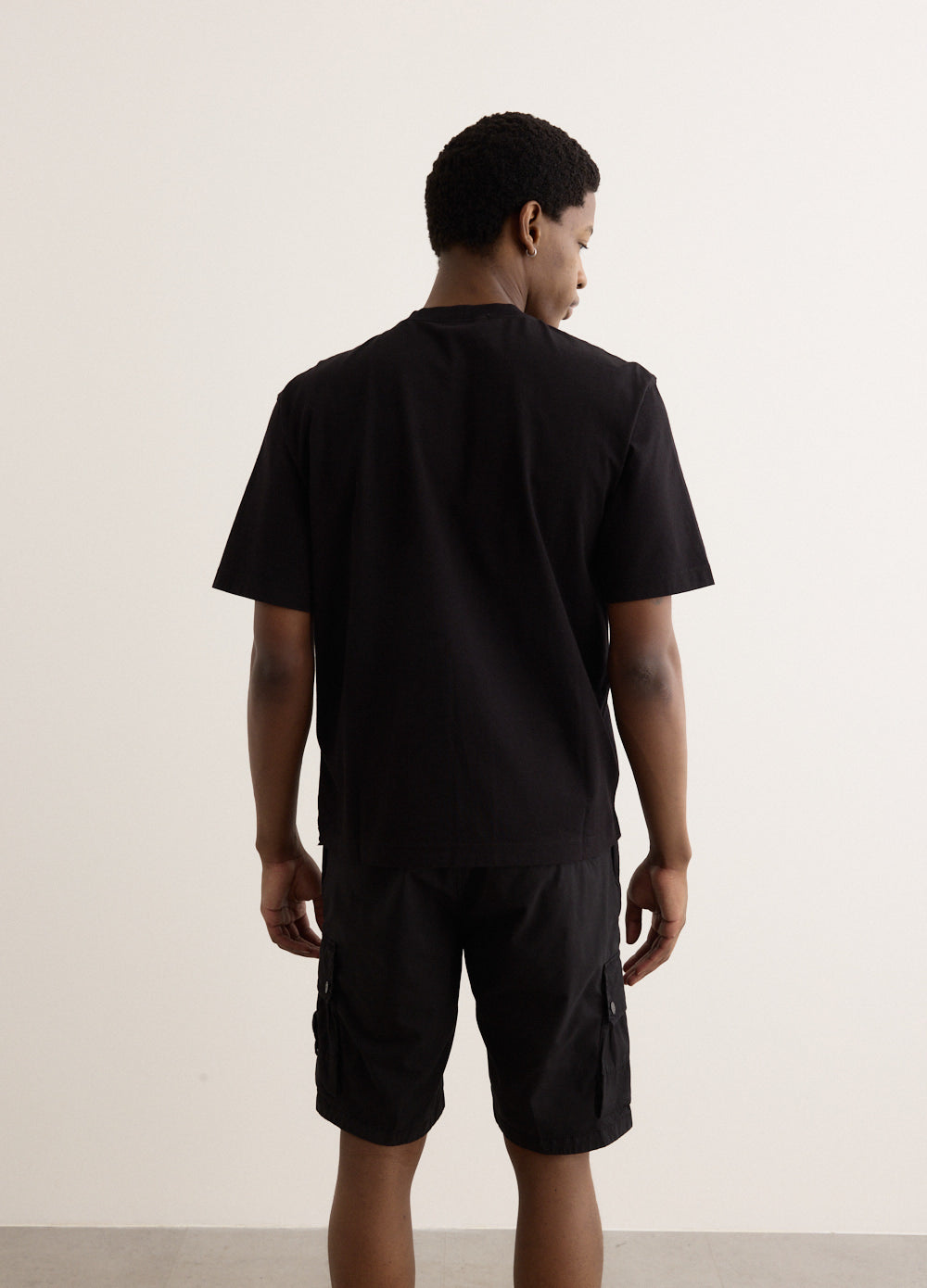 Regular Fit Compass Patch Overdyed T-Shirt
