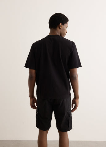 Regular Fit Compass Patch Overdyed T-Shirt