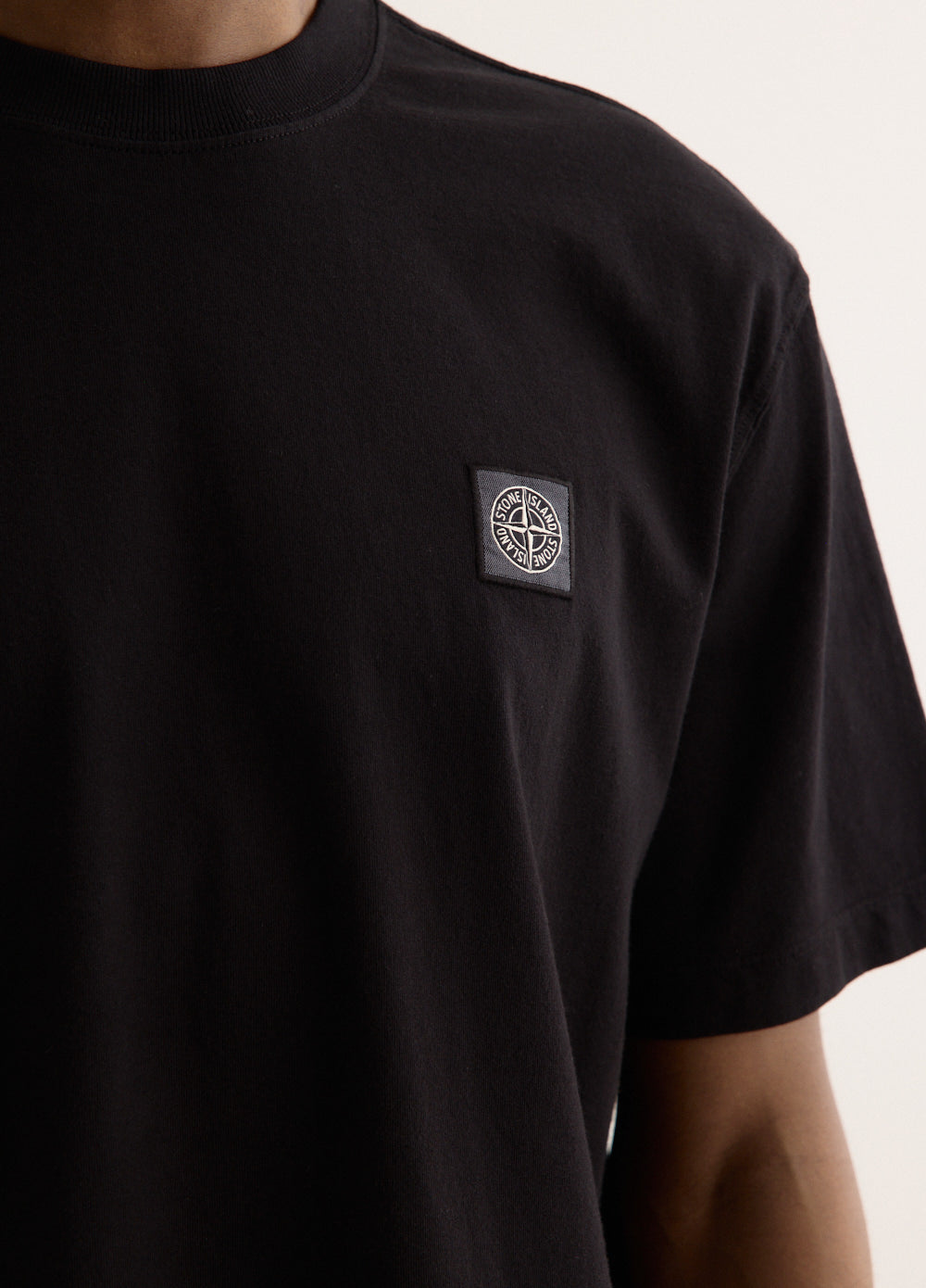 Regular Fit Compass Patch Overdyed T-Shirt