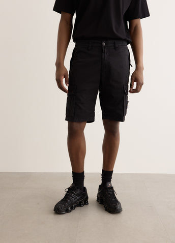Supima Cotton Twill Stretch Cargo Shorts