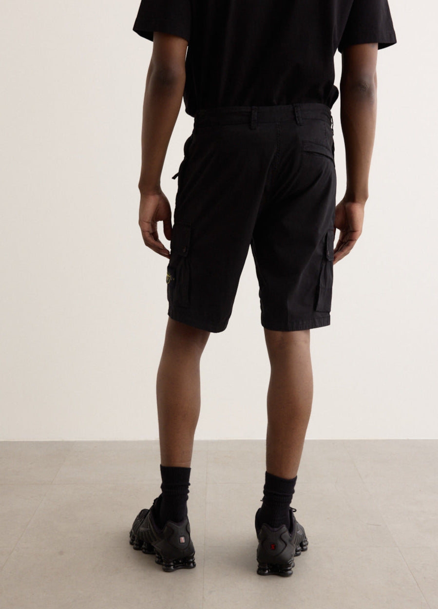 Supima Cotton Twill Stretch Cargo Shorts