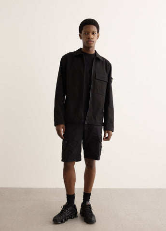 Panama Cotton Zip Overshirt