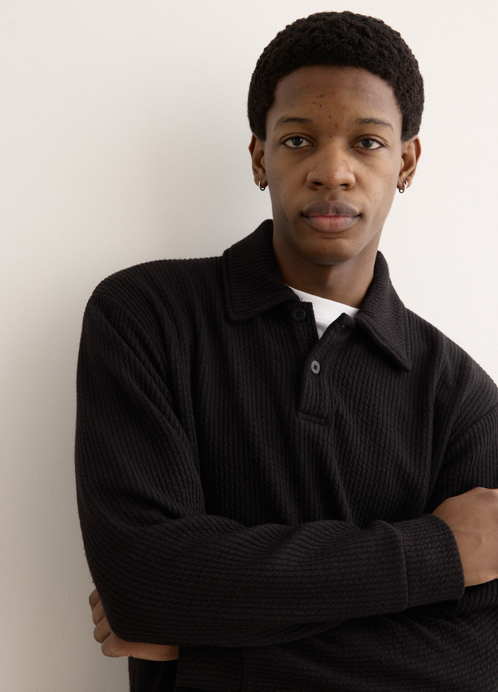 Deny Long Sleeve Polo