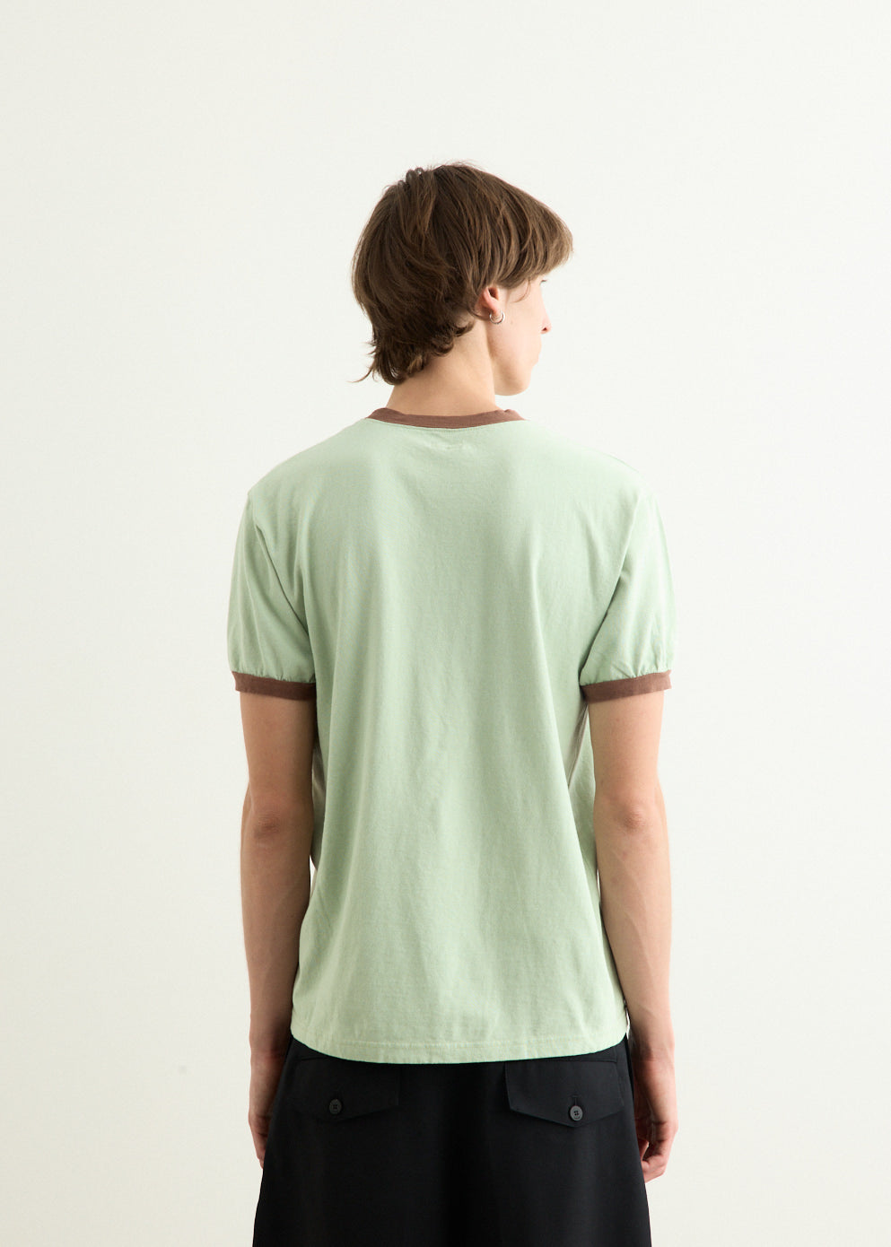 20/-Jersey RINGER T-Shirt ("K" BEAR)