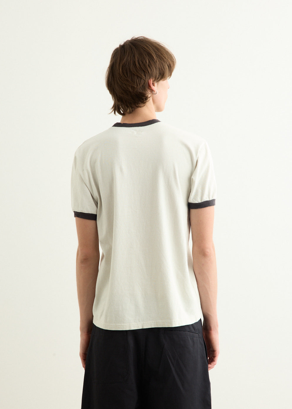20/-Jersey RINGER T-Shirt ("K" BEAR)