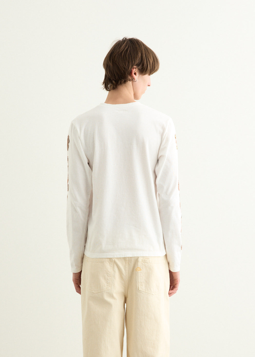 Jersey Crew Long Sleeve T-Shirt (Concho Belt Sleeve)