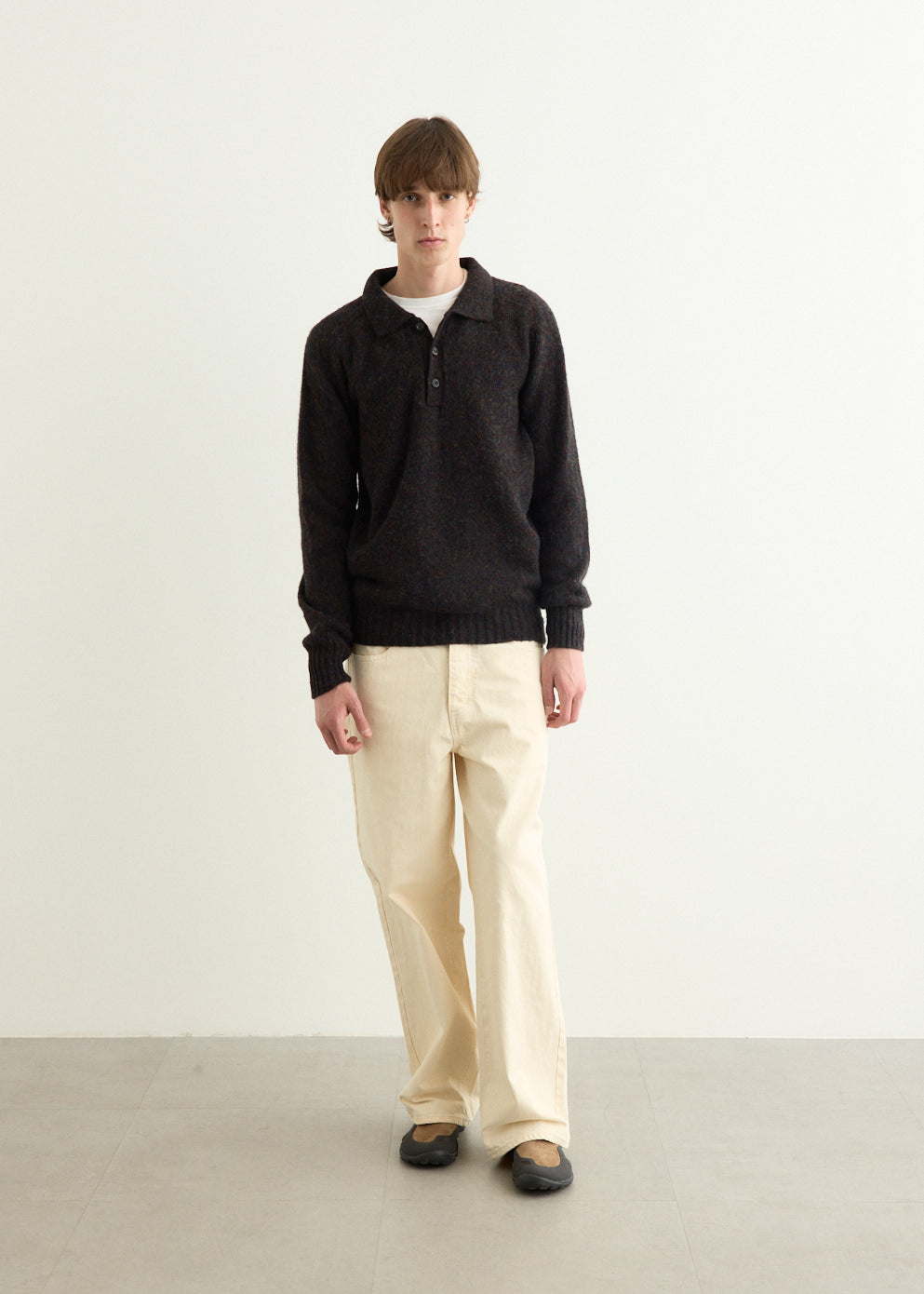 Ghost Pressure Knit Polo