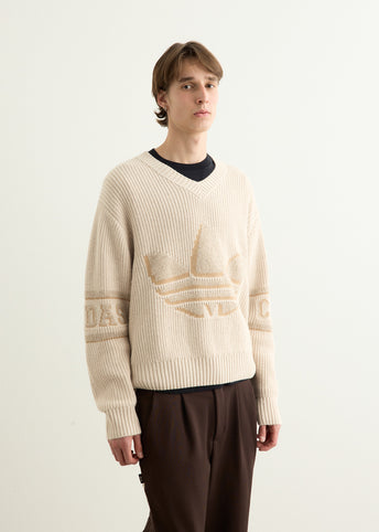 x CLOT by Edison Chen Crochet Knit Sweater