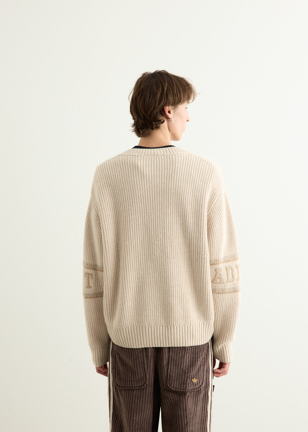 x CLOT by Edison Chen Crochet Knit Sweater
