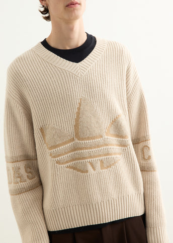 x CLOT by Edison Chen Crochet Knit Sweater