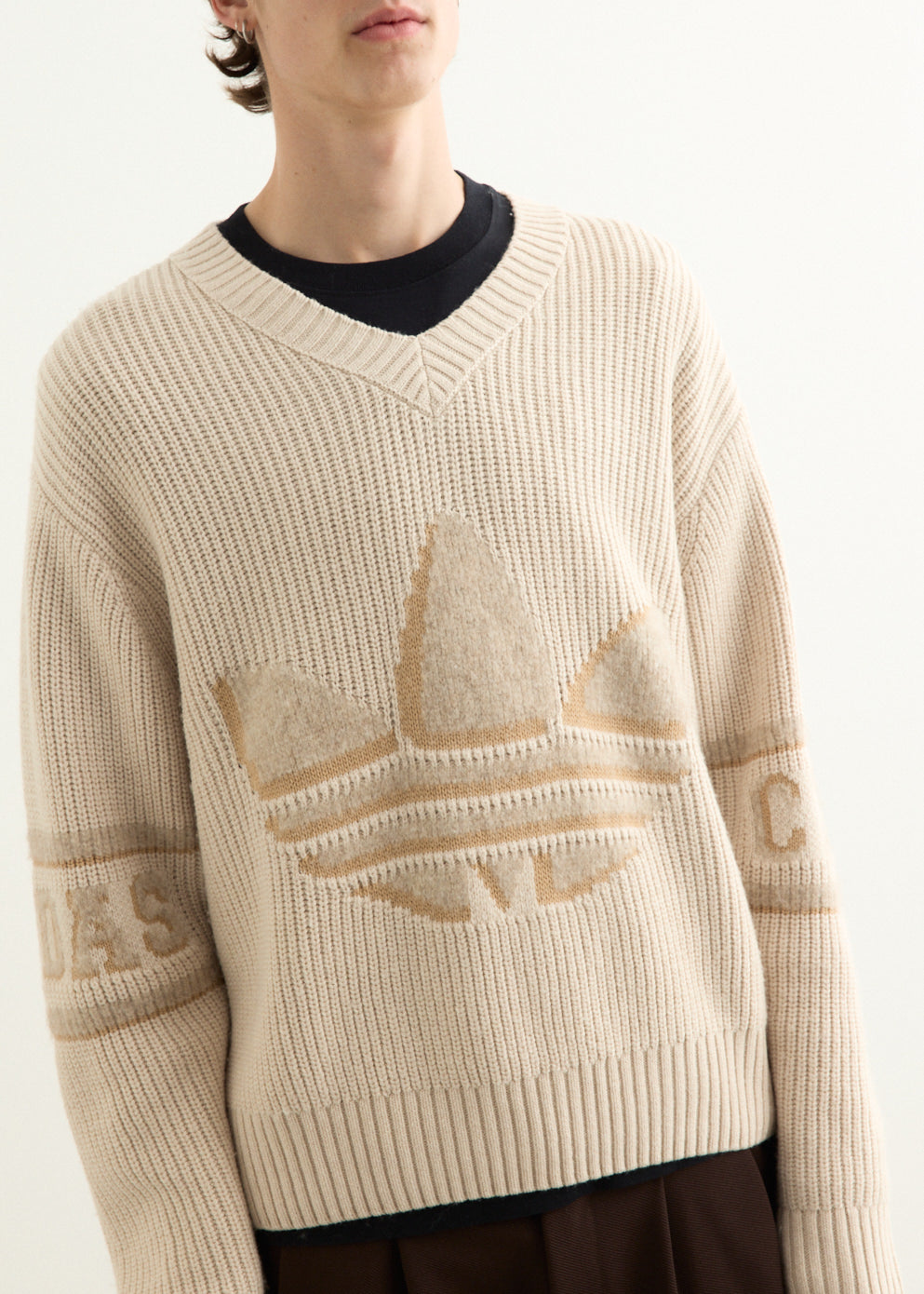 x CLOT by Edison Chen Crochet Knit Sweater