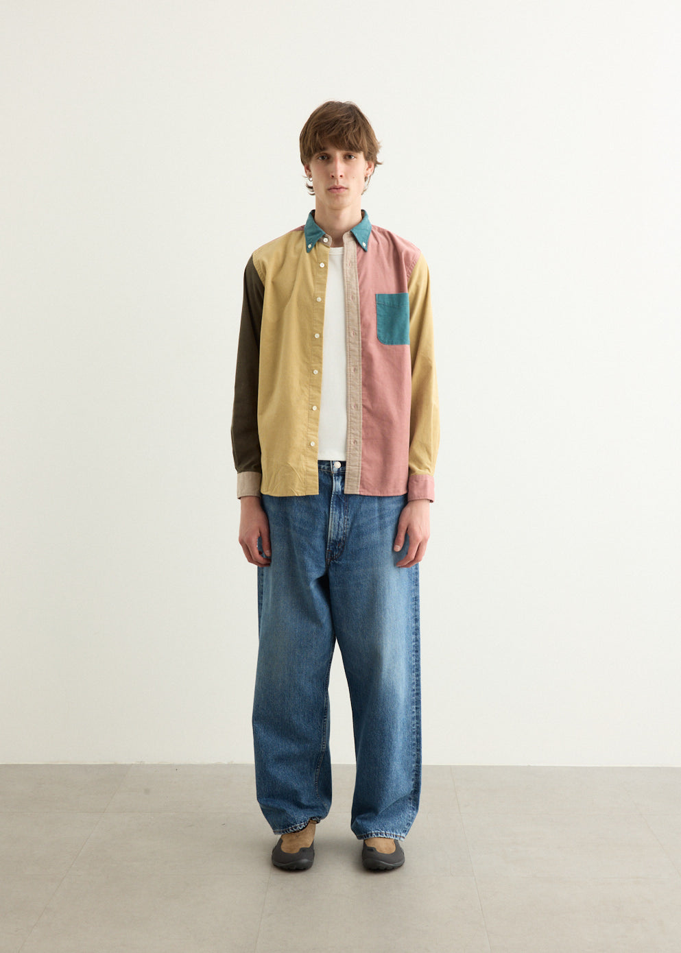 B.D. Corduroy Panel Shirt