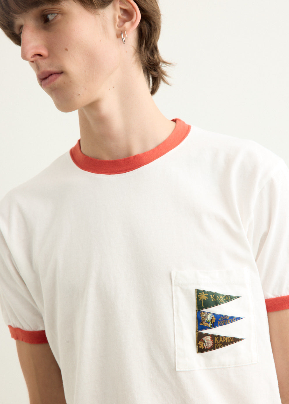 Jersey PENNANT RINGER T-Shirt (4 Flags)