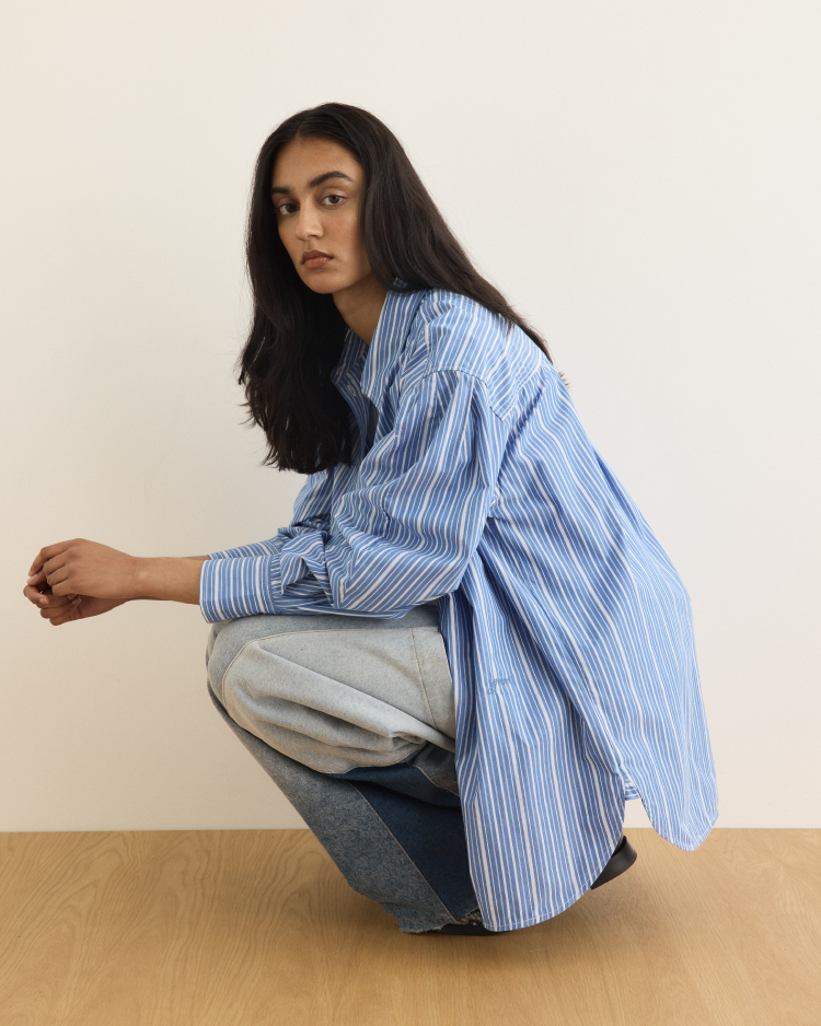 Step into the season with new arrivals from brands including GANNI, Baum und Pferdgarten, A.P.C., Paloma Wool, Larriet, Samsoe Samsoe and more.