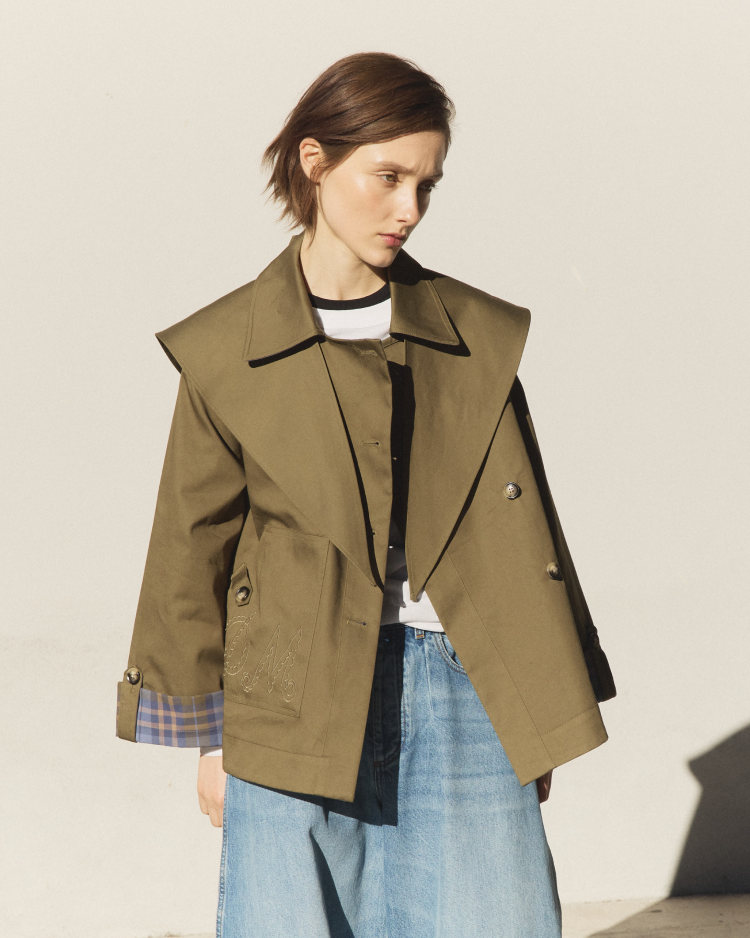 Step into the season with new arrivals from brands including Damson Madder, Toteme, Rockfish Weatherwear, Blanca, GANNI, St. Agni, Acne Studios, A.Emery and more.
