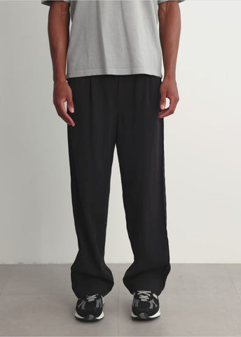 Elasticated Pleated Track Pants