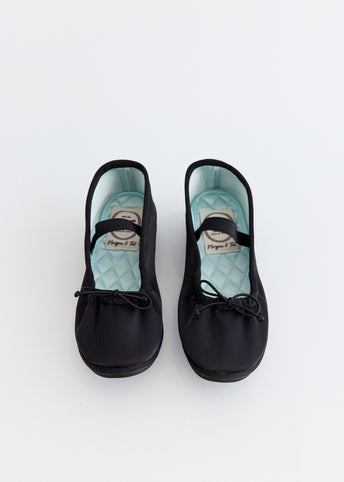 Wisley Quilted Scrunch Flats