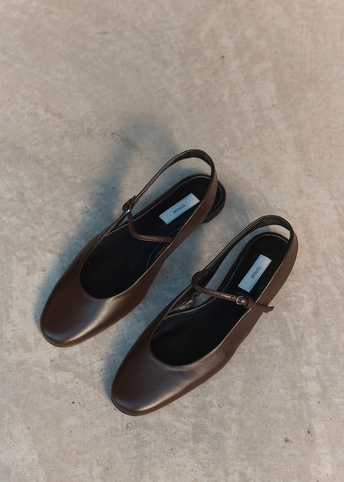 Slingback Mary Jane Ballet Flats