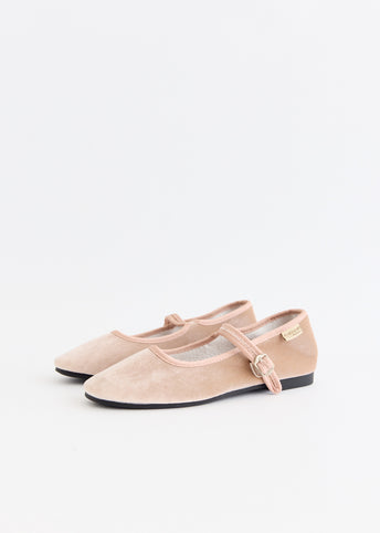 Bella Quilted Maryjane Flats