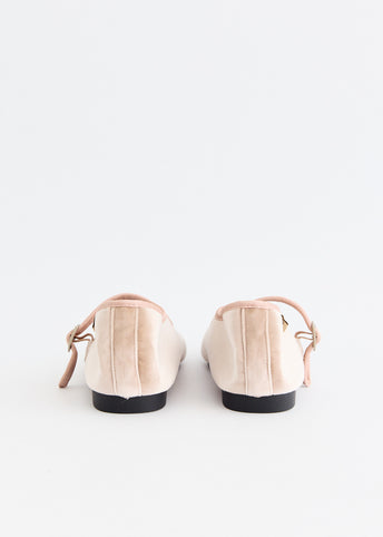 Bella Quilted Maryjane Flats